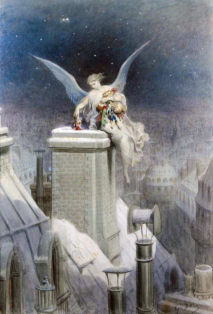 Christmas Eve by Gustave Doré (1832-1883)